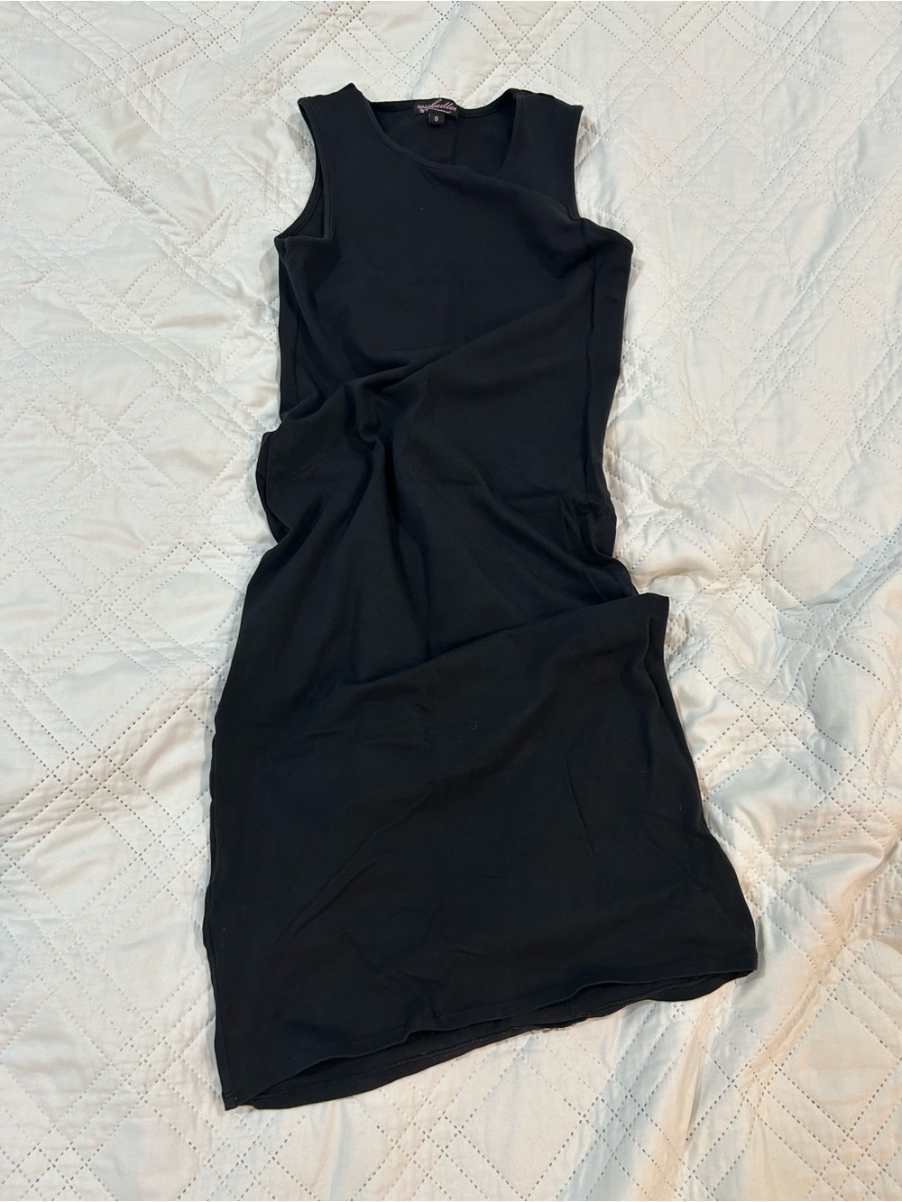 Rosebullet Classic Sleeveless Black Bodycon Dress - Picture 3 of 6